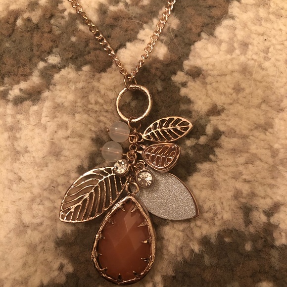 Torrid Gold Necklace w/ Charms - Picture 2 of 2